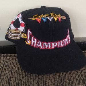 VINTAGE 1998 SUPER BOWL 32 SNAPBACK HAT